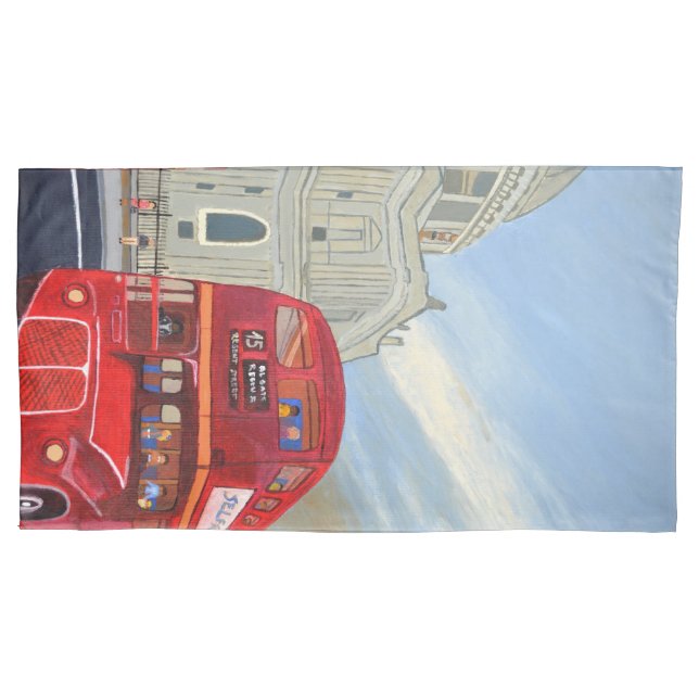 London Bus Pillowcase (Front)