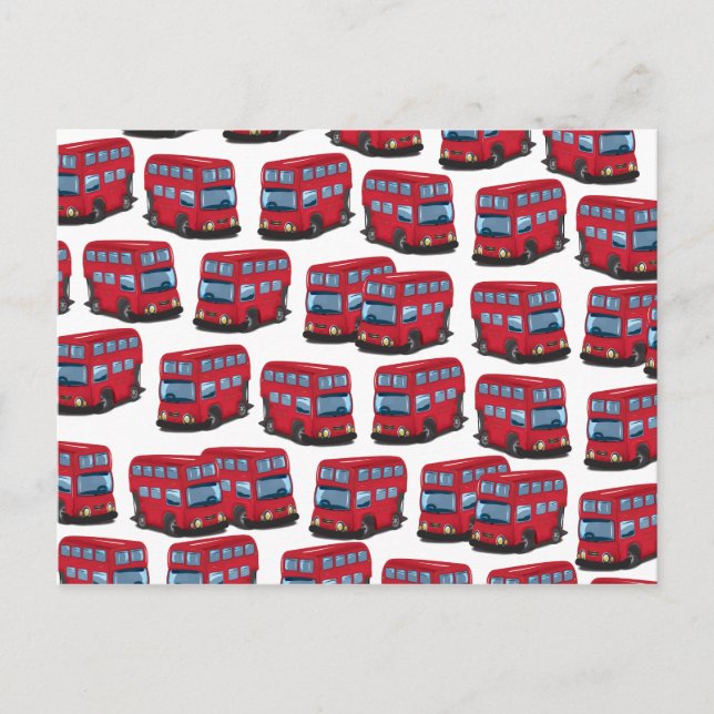 London Bus Postcard (Front)