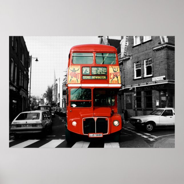 London Bus Poster 2 (Front)