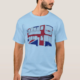 London Bus with Union Jack T-Shirt