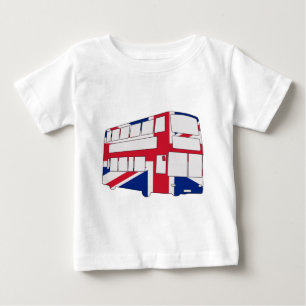 London Bus with Union Jack t shirts and gifts