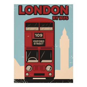 London By Bus Photo Print