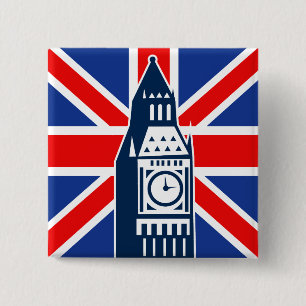 London Calling 15 Cm Square Badge