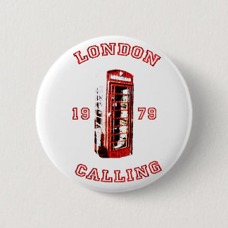 London Calling 1979 6 Cm Round Badge