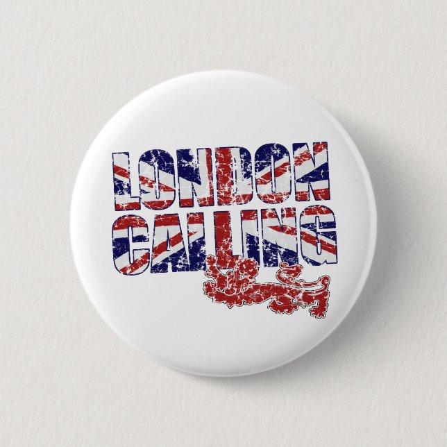 London Calling 6 Cm Round Badge (Front)