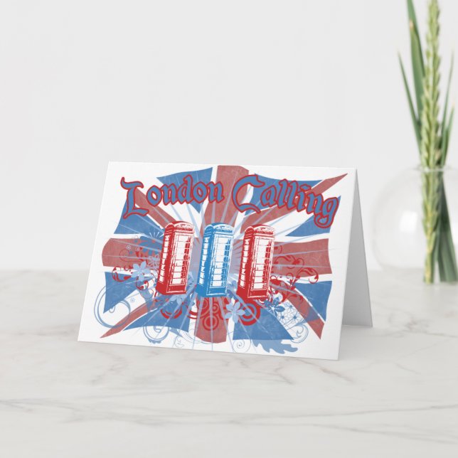 London Calling Card (Front)