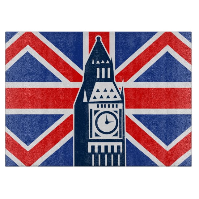 London Calling Cutting Board (Front)