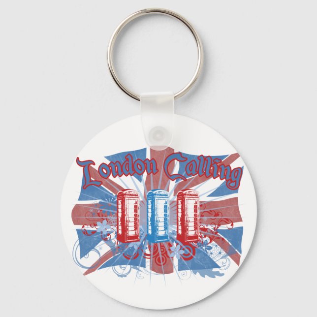 London Calling Key Ring (Front)