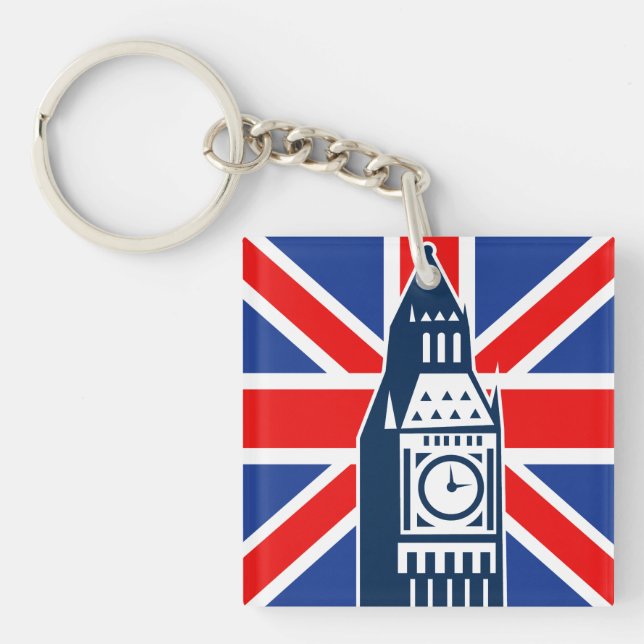 London Calling Key Ring (Front)