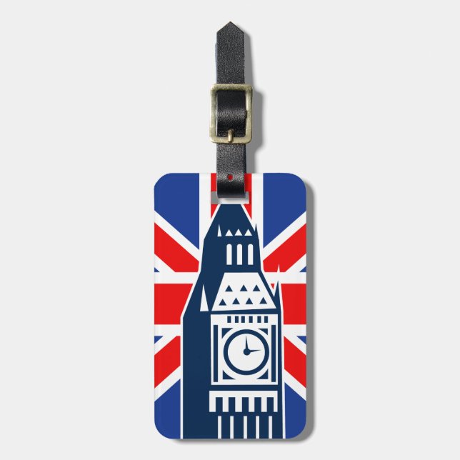London Calling Luggage Tag (Front Vertical)