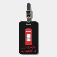 LONDON CALLING - Luggage Tag