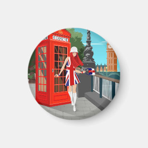 London Calling Magnet