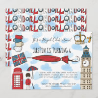 London Calling Party Invitation