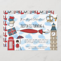 London Calling Party Invitation