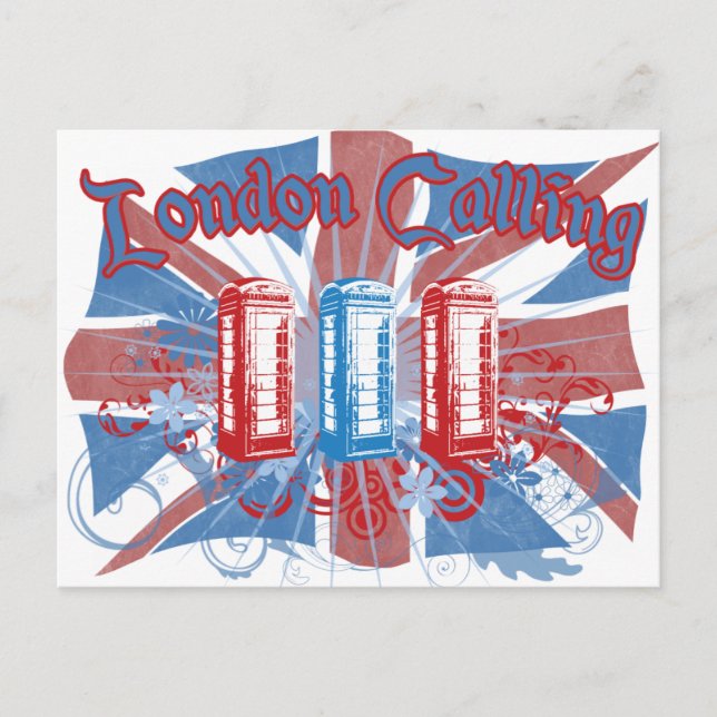 London Calling Postcard (Front)