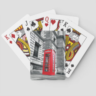 London Calling - Red Phone Box - Playing Cards