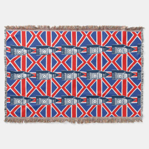 London Calling Throw Blanket