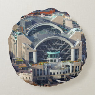 London Cannon Street Station Round Pillow