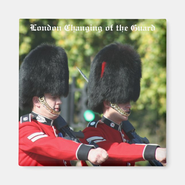 London Changing of the Guard Magnet (Front)