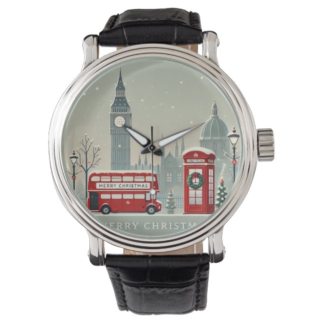 London Christmas | Big Ben & Festive London Watch (Front)