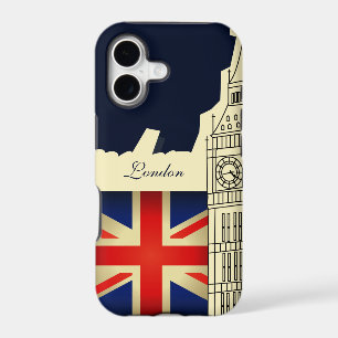 London City Big Ben Union Jack Flag