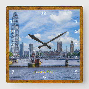 London City Square Wall Clock
