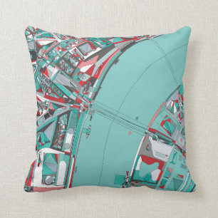 London City Structure Map Cushion