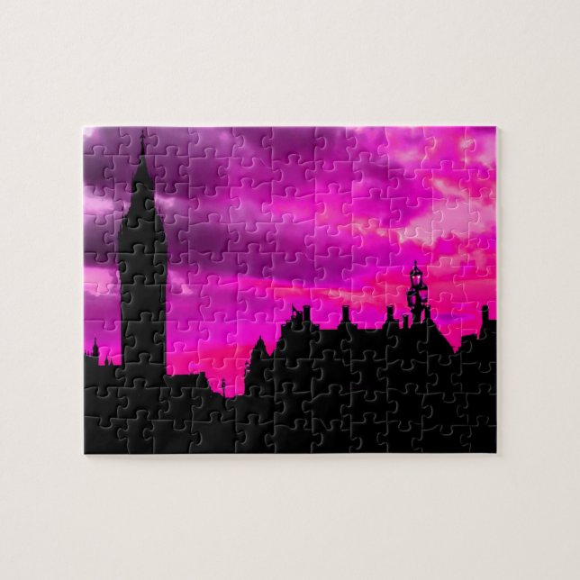 London City Travel Art Photography Jigsaw Puzzle (Horizontal)
