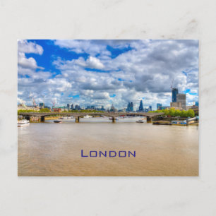London Cityscape Postcard