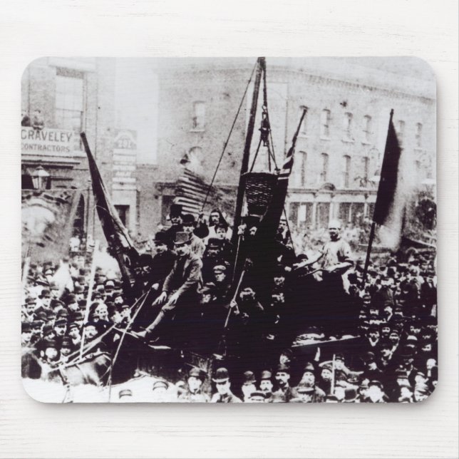 London Dock Strike, 1889 2 Mouse Pad (Front)