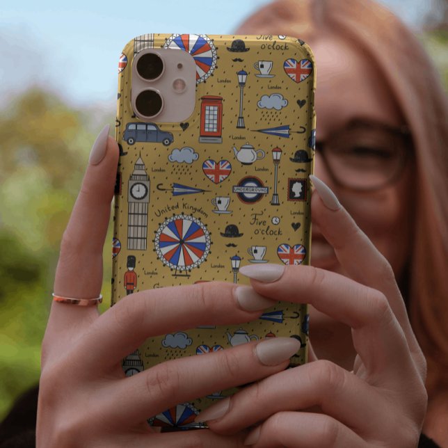 London Doodles  Case-Mate iPhone Case (Creator Uploaded)