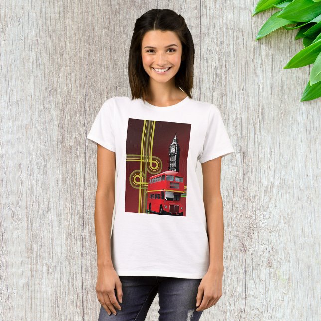 London Double Decker Bus T-Shirt (Creator Uploaded)