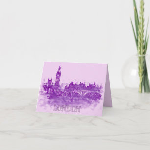 London Dreams Greeting Card