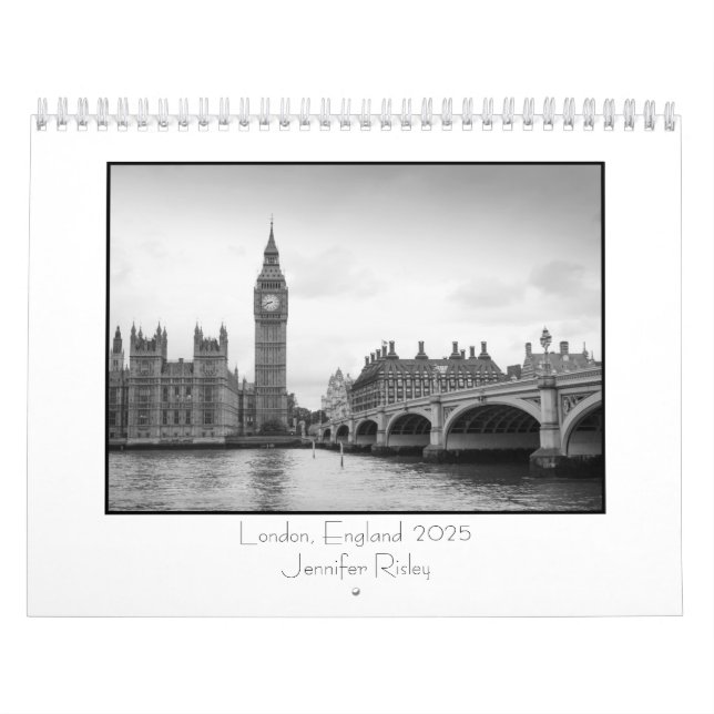 London, England - 2025 Calendar (Cover)