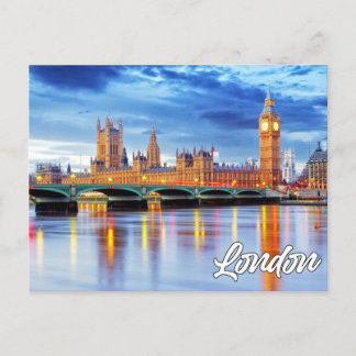 London, England | Big Ben Postcard