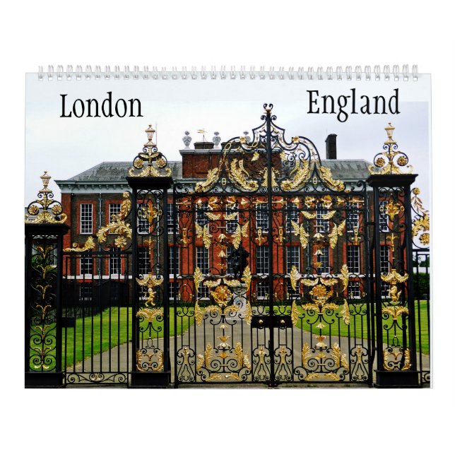 LONDON ENGLAND  CALENDAR (Cover)