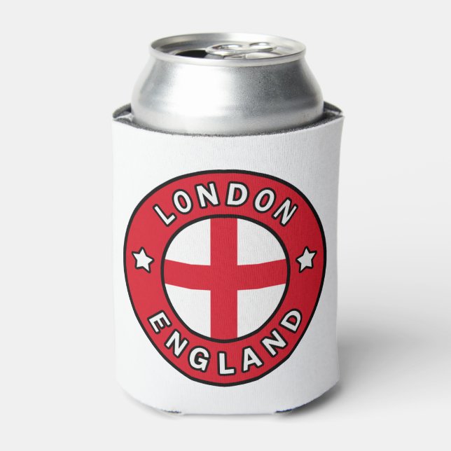 London England Can Cooler (Can Front)