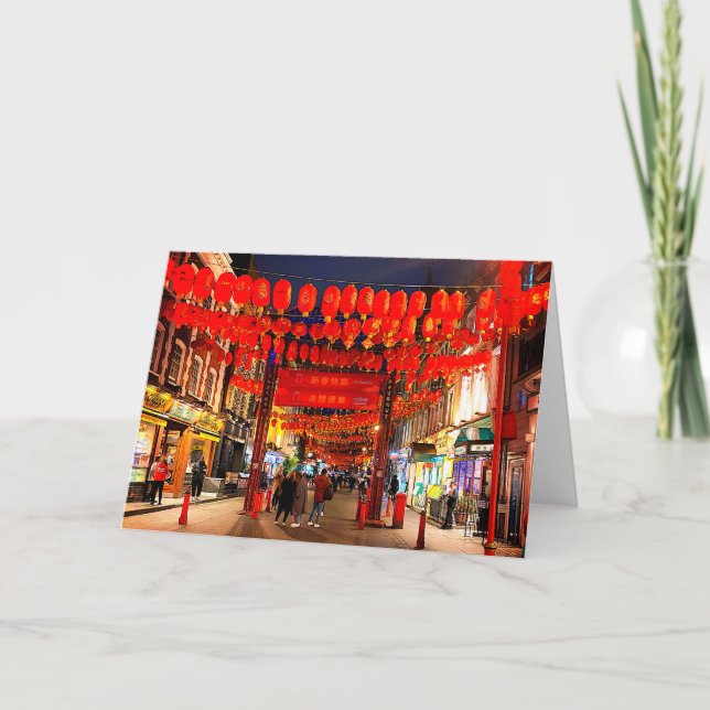 London, England Chinatown #2 Card (Front)