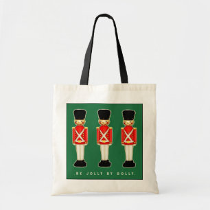 London England Christmas Vintage Tote Bag