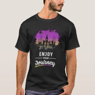 London England City Cityscape Skyline Funny Gift T-Shirt