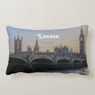 London England City scene Lumbar Cushion