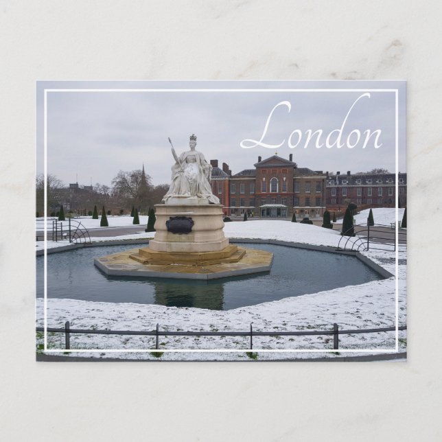 London England Great Britain Architecture Winter Postcard (Front)