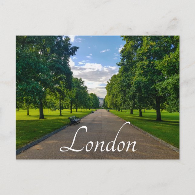 London England Great Britain Nature Hyde Park Postcard (Front)