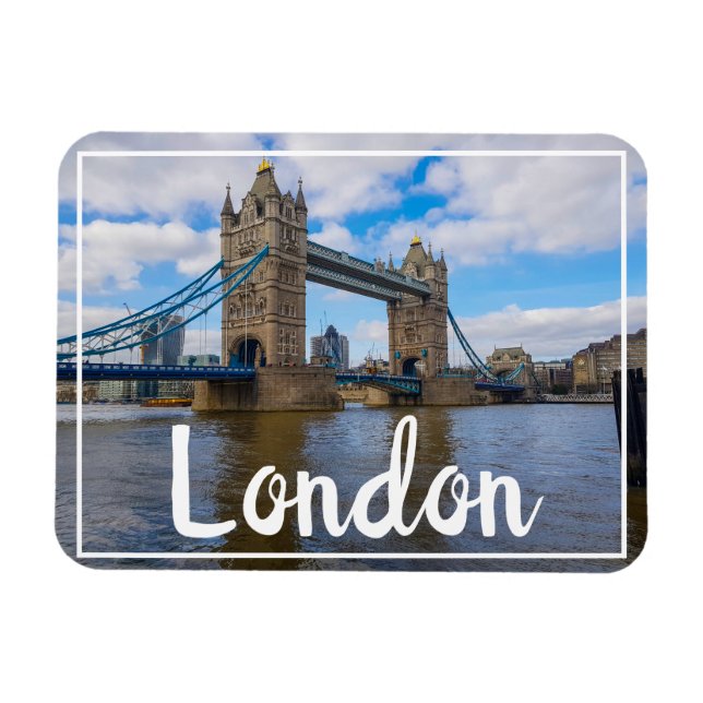 London England Great Britain Tower Bridge Magnet (Horizontal)