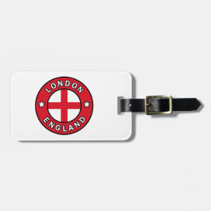 London England Luggage Tag