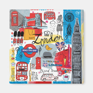 London, England Magnet