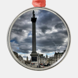 London England Metal Ornament