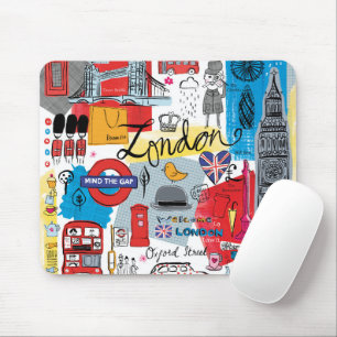London, England Mouse Pad