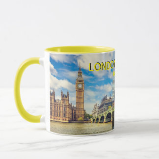 LONDON, ENGLAND MUG BY MOJISOLA ADEOLA GBADAMOSI