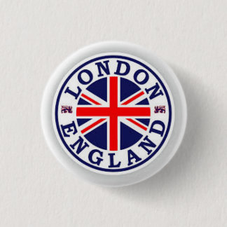 LONDON ENGLAND PIN BADGE UNION JACK